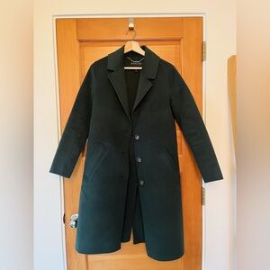 Bernardo Forest Green Long Coat